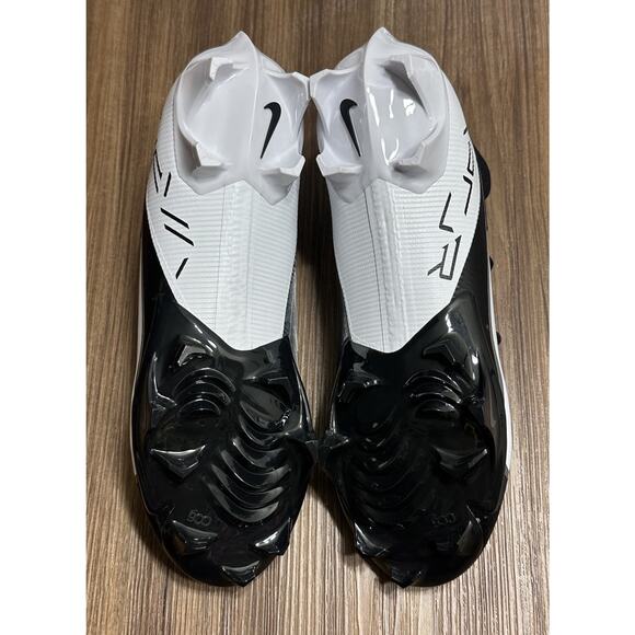 Nike Vapor Edge Pro 360 2 Football Cleats (DA5456-001) Black / White Sz 13 - Picture 9 of 9